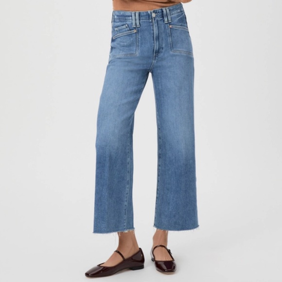 PAIGE Denim - NWT PAIGE Anessa Wide leg Jeans Size 25